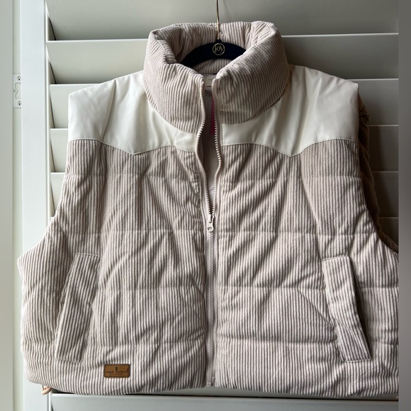Simply Southern Jackets & Blazers - Simply Southern - NWT - VEST - Cord - Cream XXL
